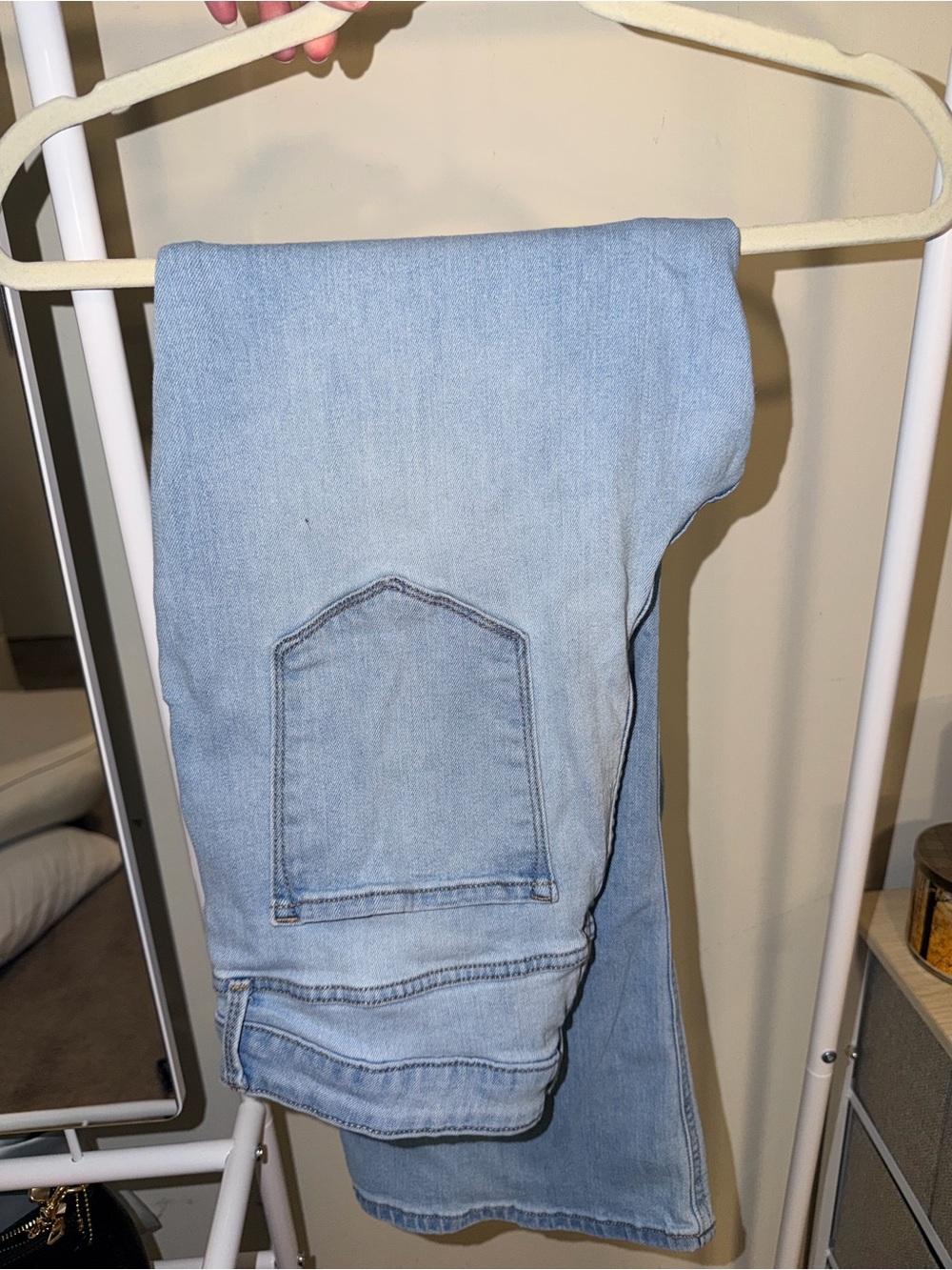 Old Navy Light Blue Wow Flare Jeans